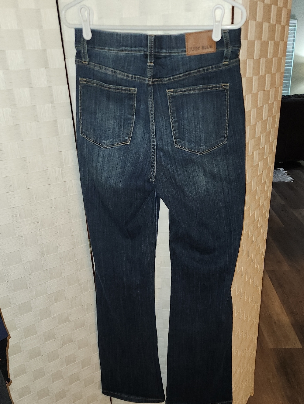 Judy Blue Pullon Bootcut Flarws Sz Jrs 9 Waist 29 - Picture 2 of 5